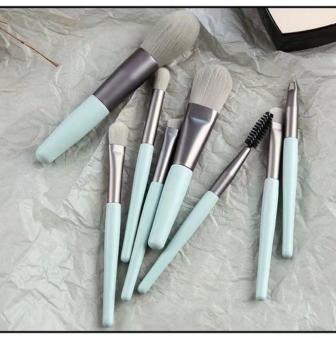 化粧ブラシセット8本初心者旅行ブラシアイシャドウブラシ頬紅ブラシ便利セット化粧道具ブラシ