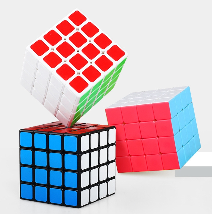 聖手二三四五階ルービックキューブのピラミッド鏡面カエデルービックキューブの滑らかなルービックキューブの知育玩具ルービックキューブのセット