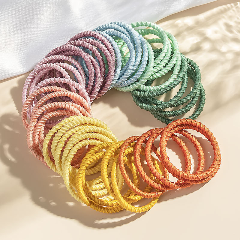 髪を傷つけない子供のゴム